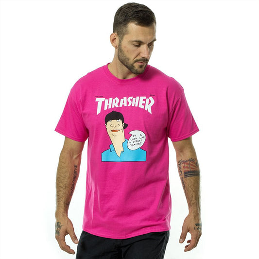 t-shirt Thrasher gonz cover tee pink