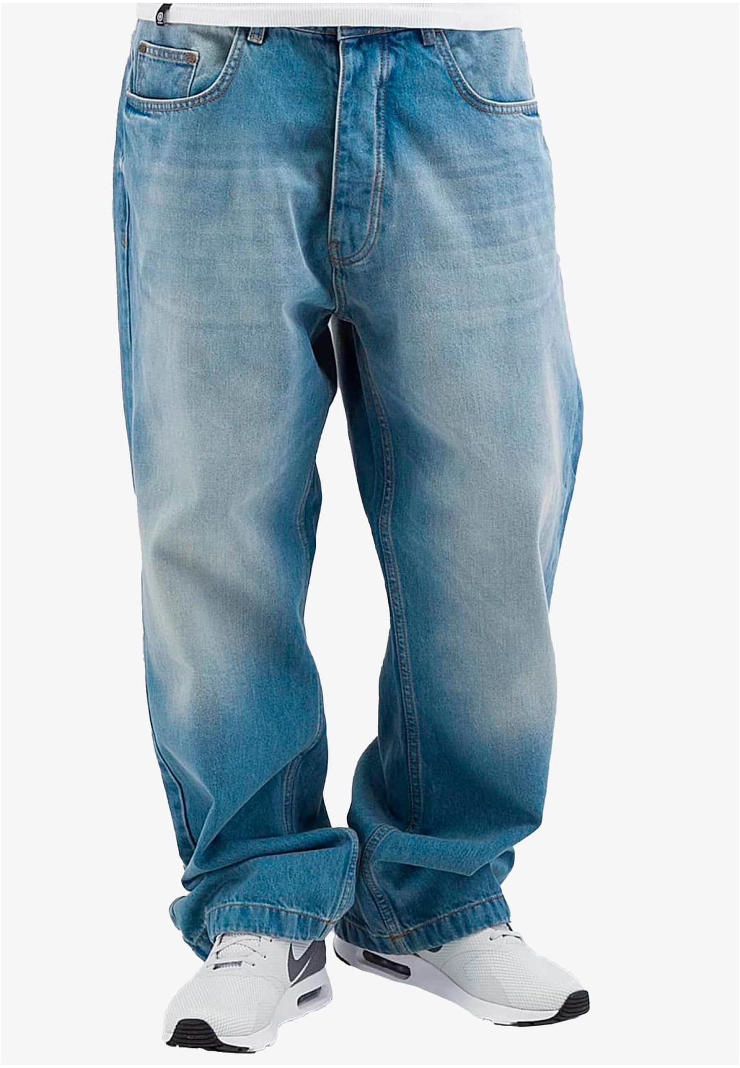 jeans baggy ECKO fat bro Denim light blue Tg 32