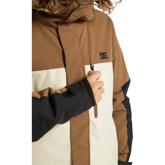 giacca snowboard DC defiant Jacket oatmetal 10k tg S - M - L - XL