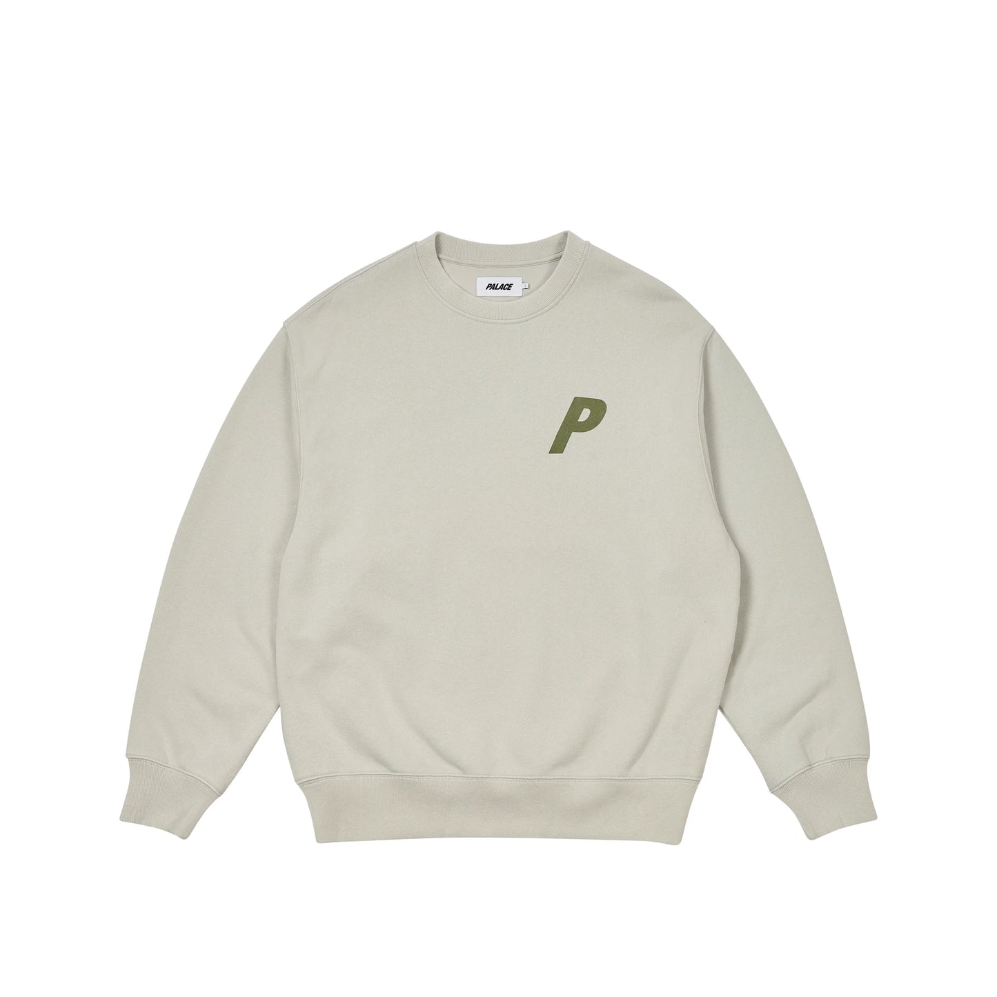 felpa Palace Skateboards pigment p3 crew 2025 grey