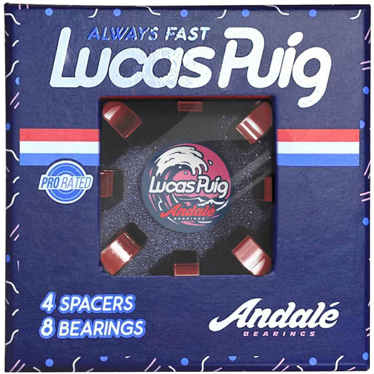cuscinetti Skate Andale Lucas Puig pro rates bearings set da 8