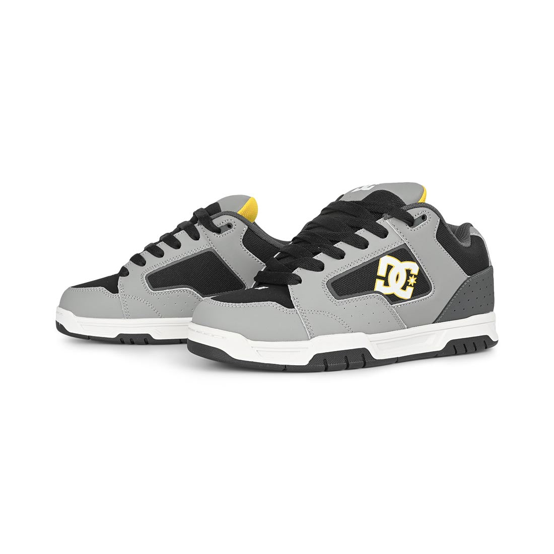 scarpe skate DC shoes coiler grey grey black