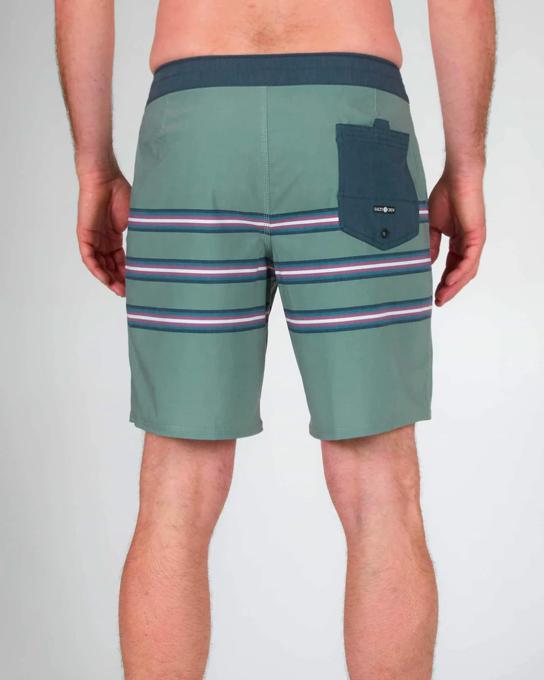 costume boardshorts Saltycrew shore break vintage military
