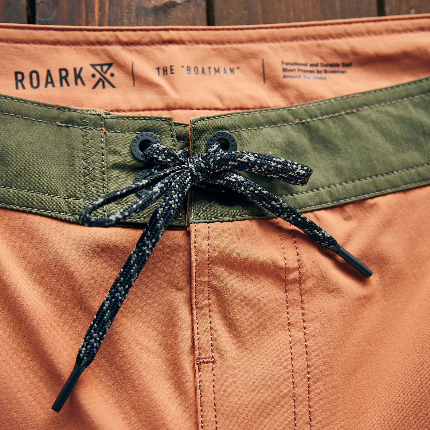 costume boardshorts Roark mod. Boatman 2.0 saffron red