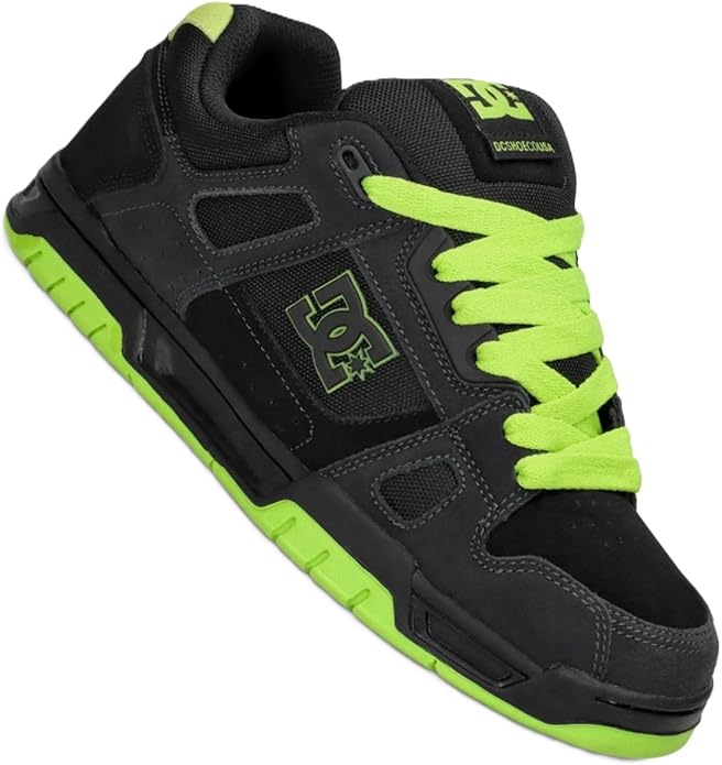 scarpe skate DC shoes stag black grey