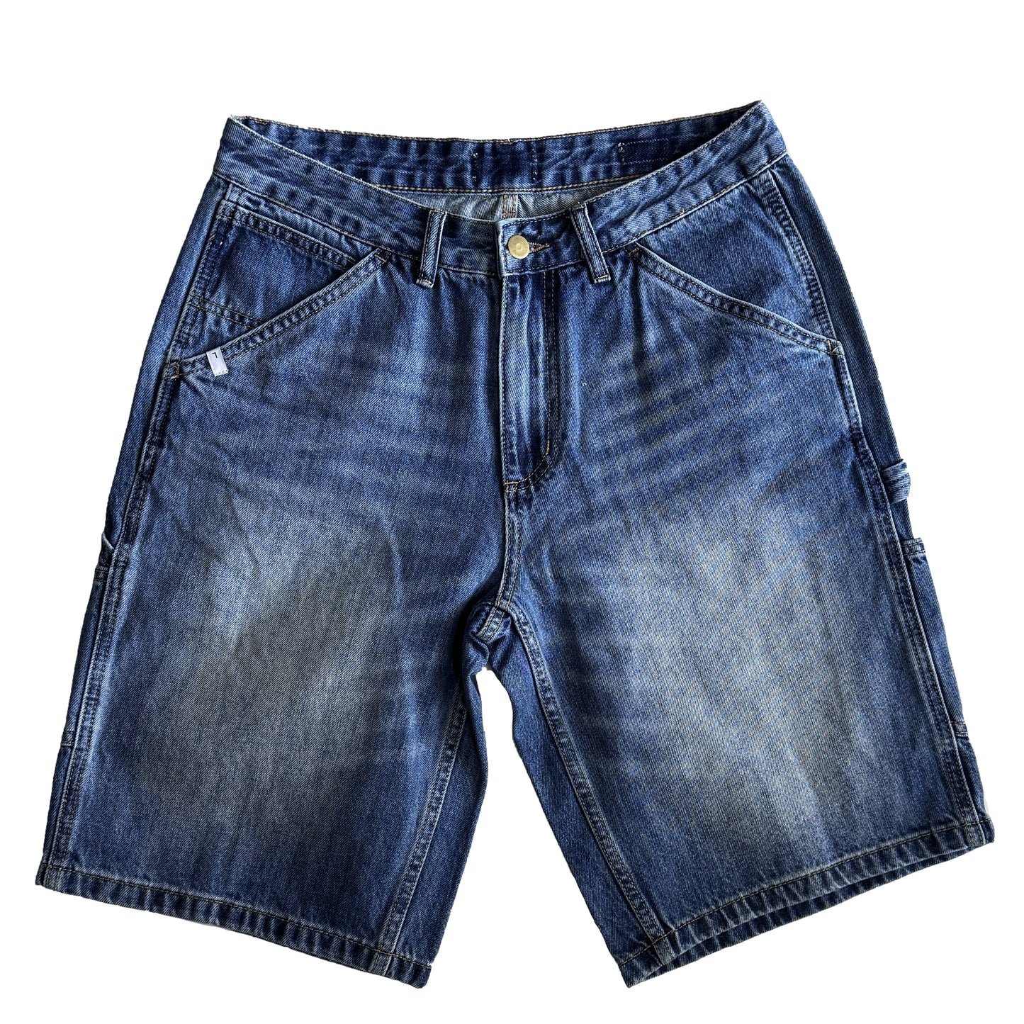 bermuda shorts Untold.® Nakano baggy pants blue