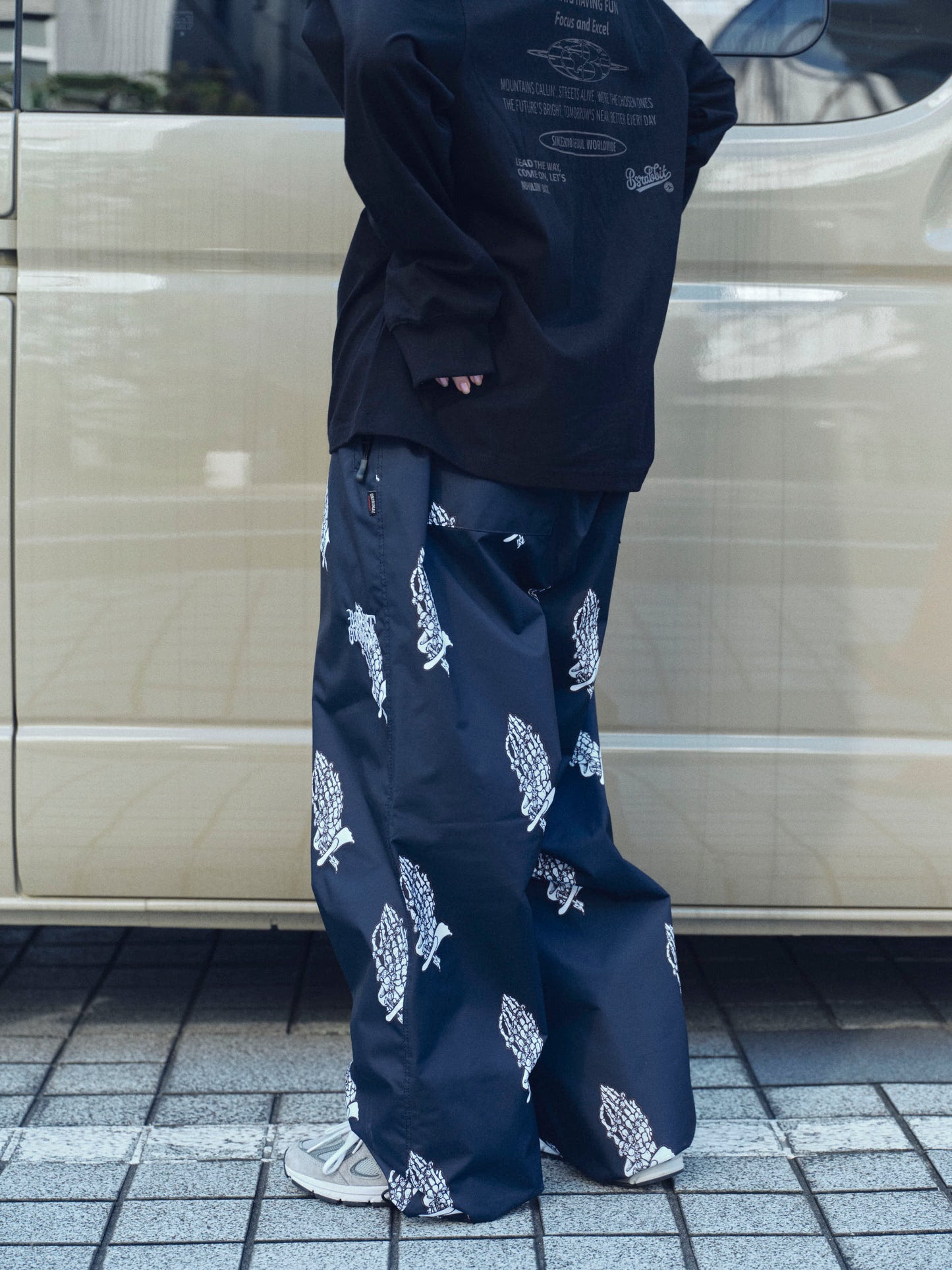 pantaloni snowboard Bsrabbit prayer baggy pants 10k