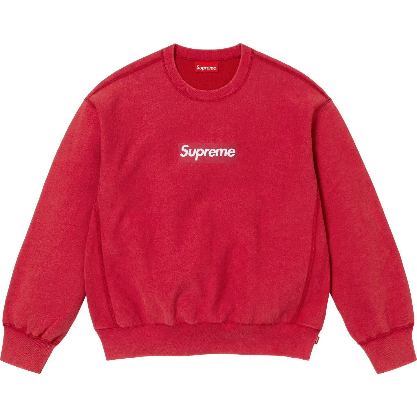 felpa Supreme® Newyork box logo crew red 2025