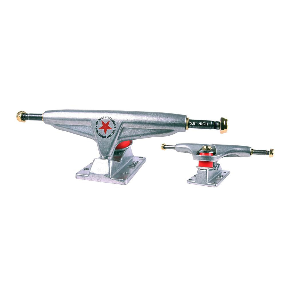 coppia attacchi skate Iron 5.8" High Semipolished Trucks