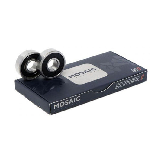 cuscinetti Skate Super 1 Abec 7 Silver Black Mosaic bearings