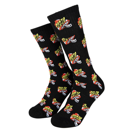 calzini Santacruz Toadstool Dot Socks black