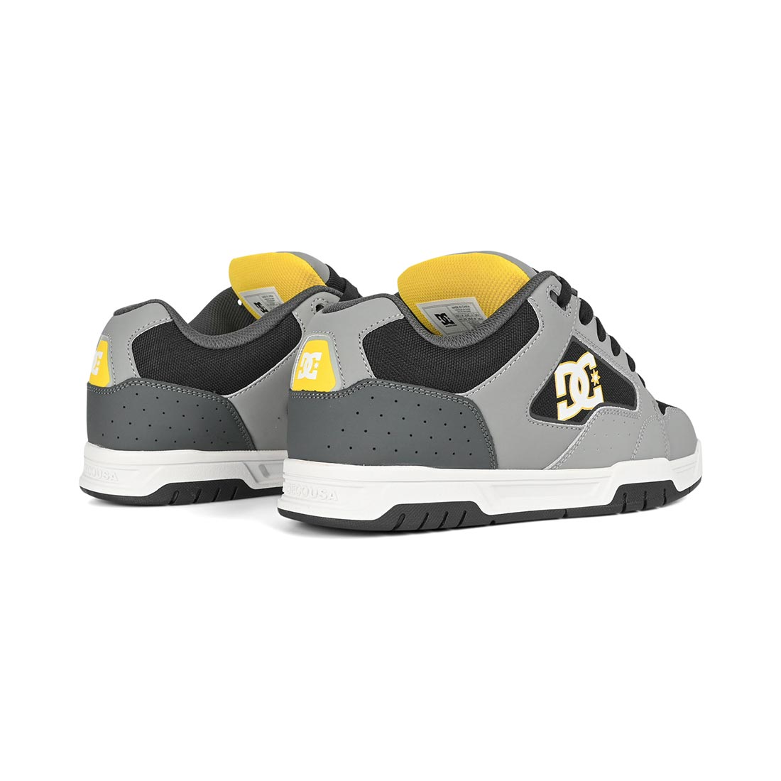 scarpe skate DC shoes coiler grey grey black