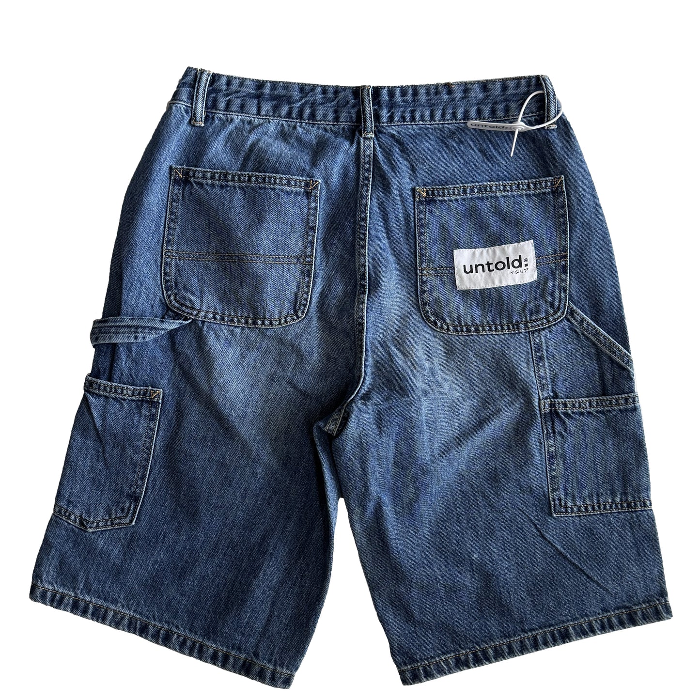 bermuda shorts Untold.® Nakano baggy pants blue
