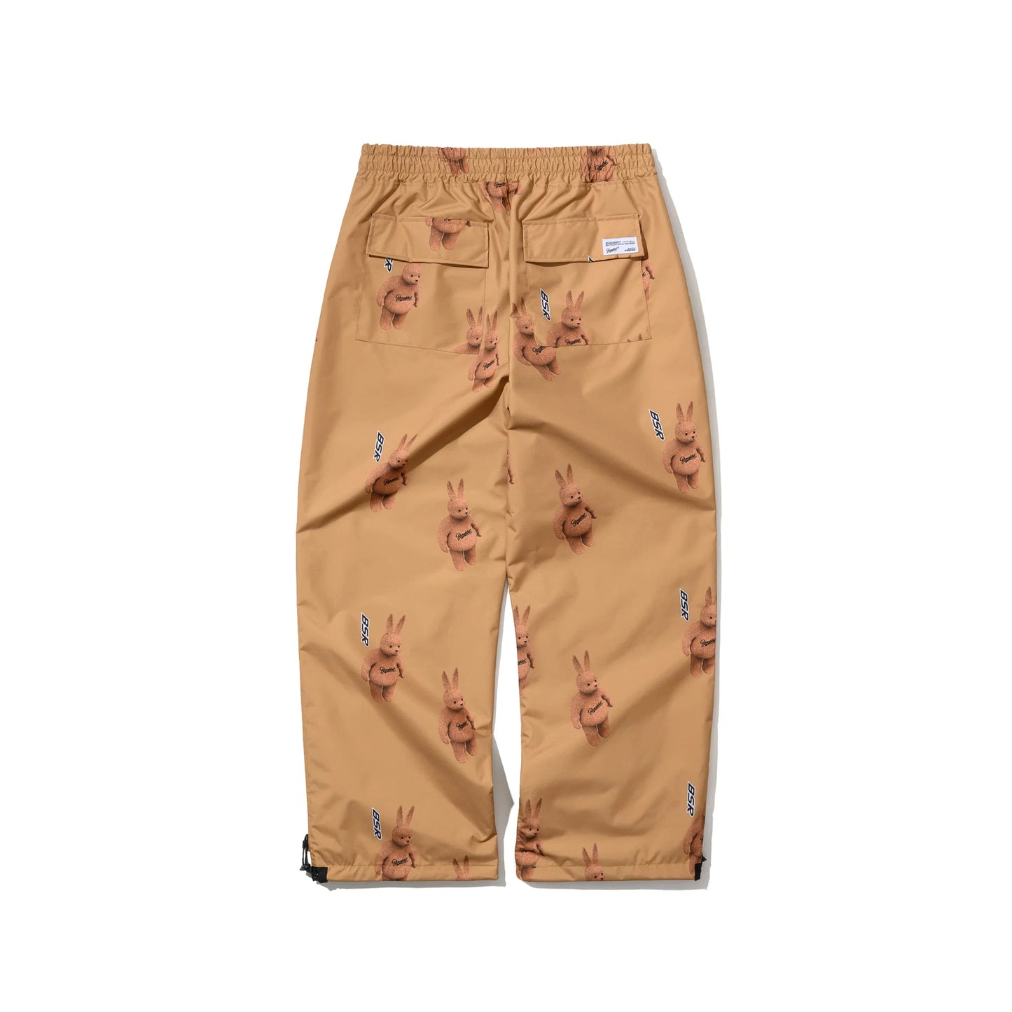 pantaloni snowboard Bsrabbit 3D Bearrabbit Wide Pants Brown 10k