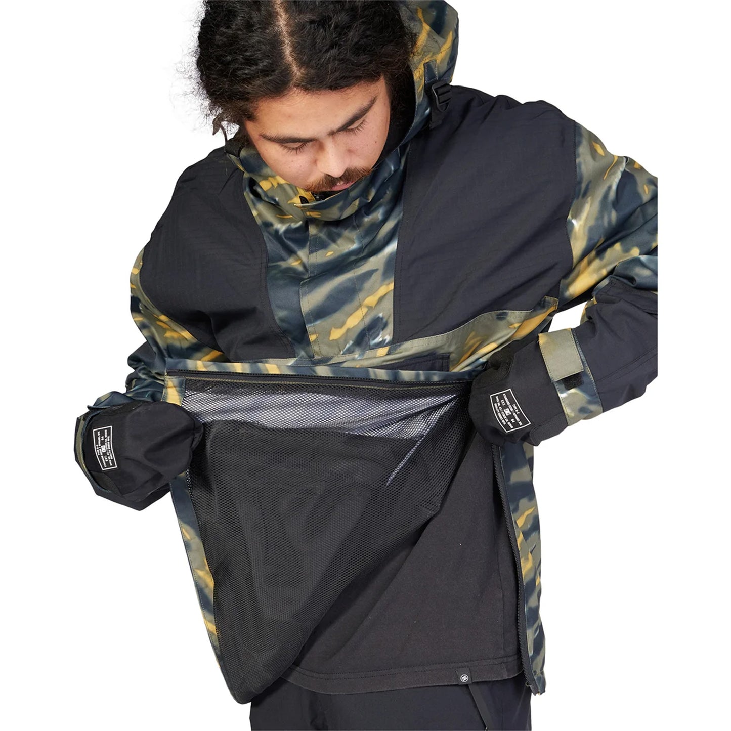 giacca snowboard DC adytj03044 anorak Jacket 10k Tg XL