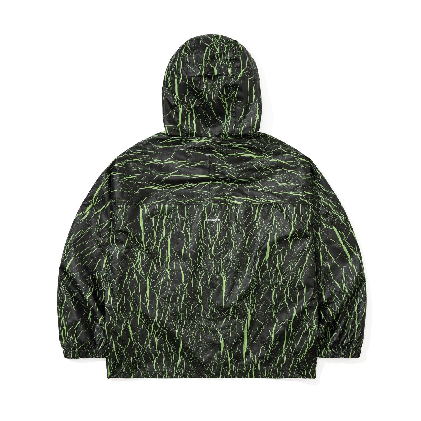 giacca snowboard Drinksexy X Bsrabbit Black Shadow Hooded Green jacket 10k