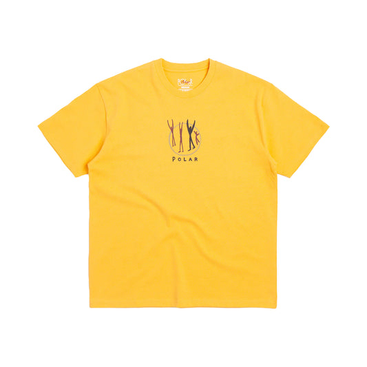 maglietta POLAR Skate Co. Gang t-shirt Orange sorbet