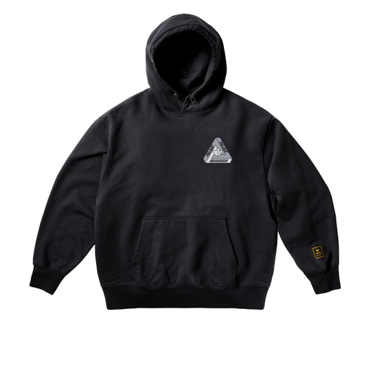 felpa Palace Skateboards x Maharishi Tri bonsai black 2025