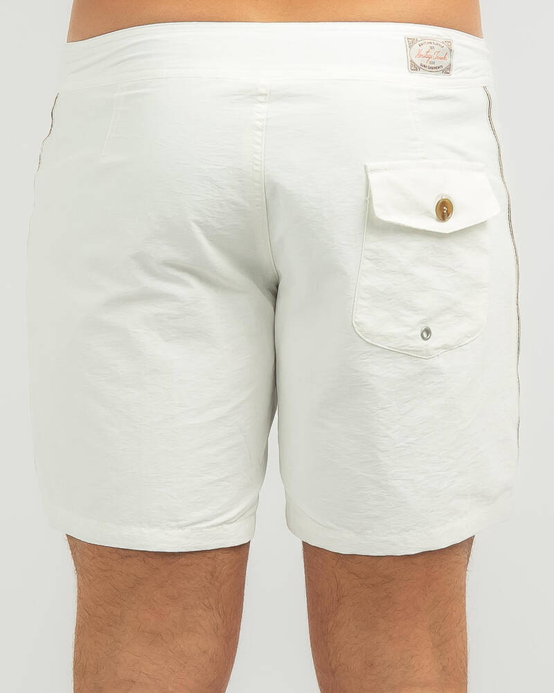 costume boardshorts Rhythm. mod. heritage trunk white