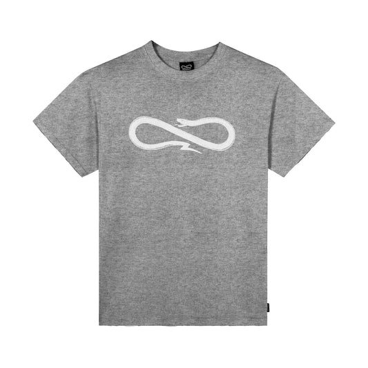 t-shirt Propaganda Clothing logo classic grigio melange