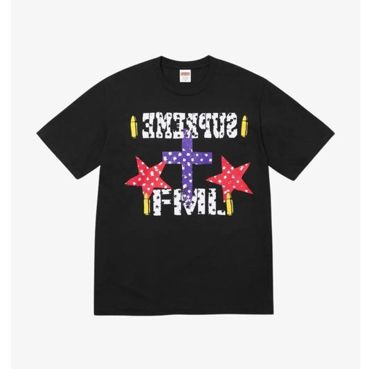 t-shirt Supreme® Newyork Fml tee black tg L