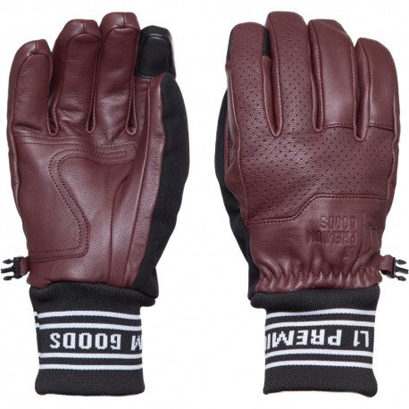 guanti snowboard L1 sabbra men gloves red