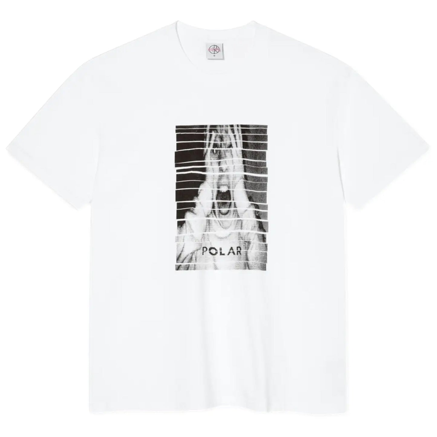maglietta POLAR Skate Co. Scream t-shirt white