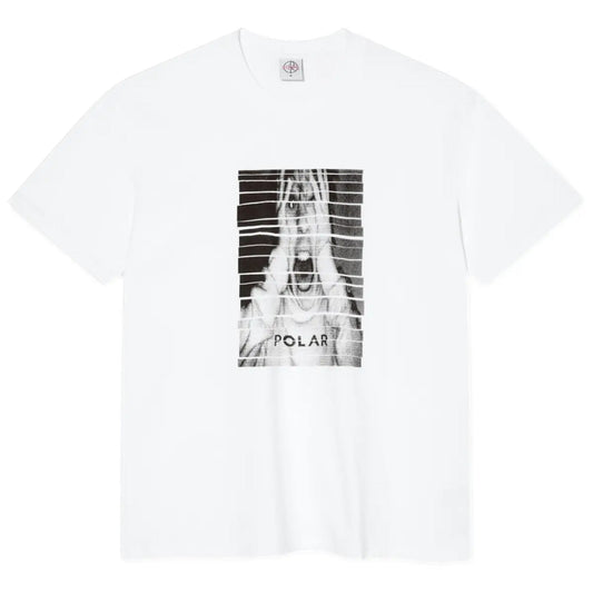 maglietta POLAR Skate Co. Scream t-shirt white