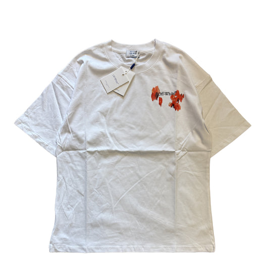 t-shirt OFF-WHITE arrow oversize white