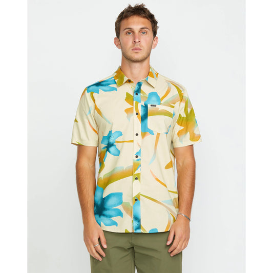 camicia m/c VOLCOM tracers floral ss shirt
