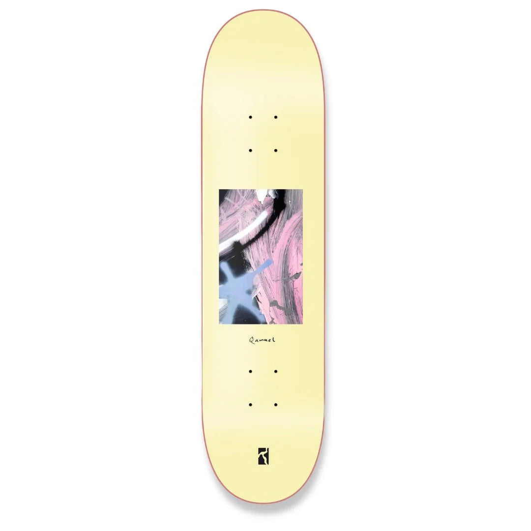 tavola skate Poetic collettive Qamuel frame 8.25 deck compreso grip