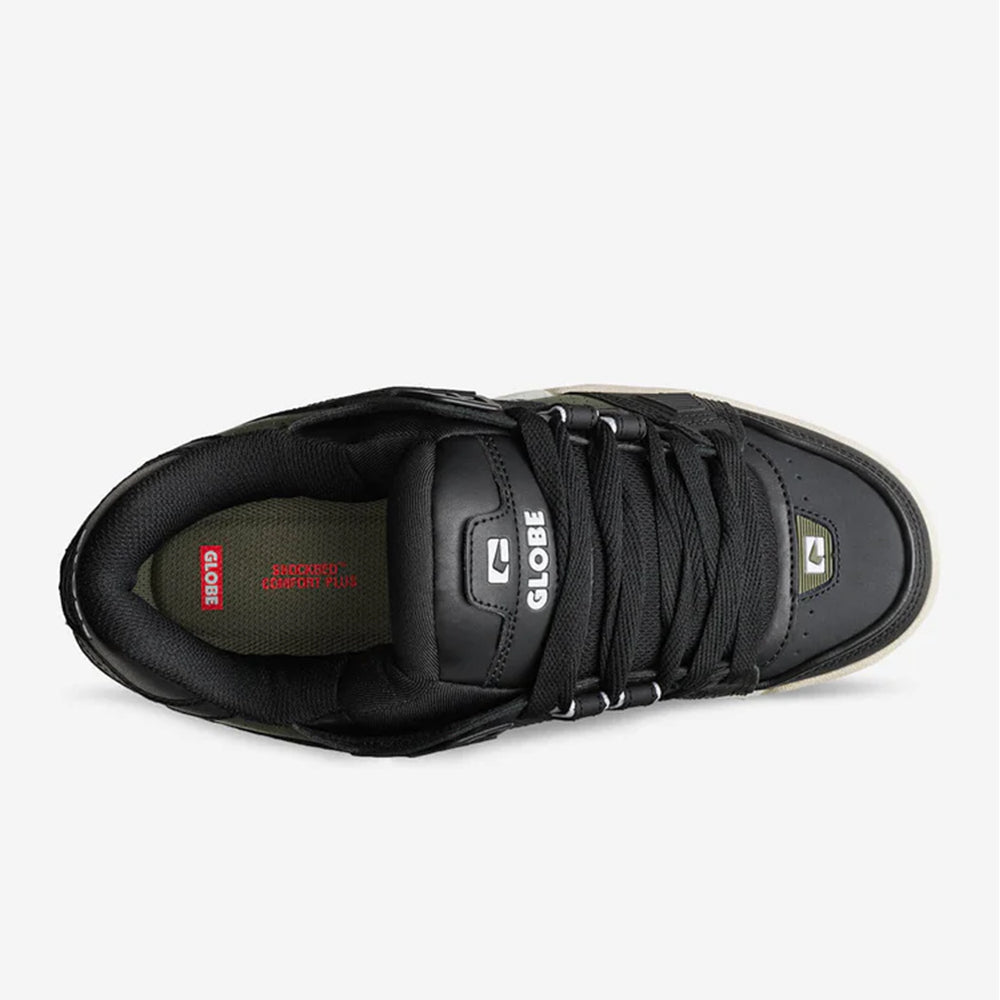 scarpe skate globe sabre black combat