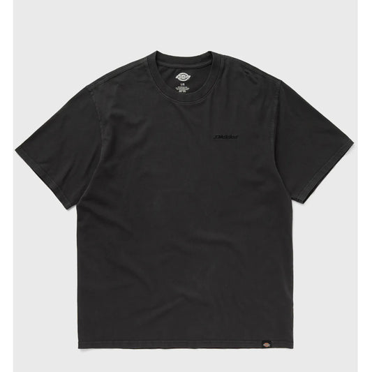 t-shirt Dickies plenty wood tee black acid wash