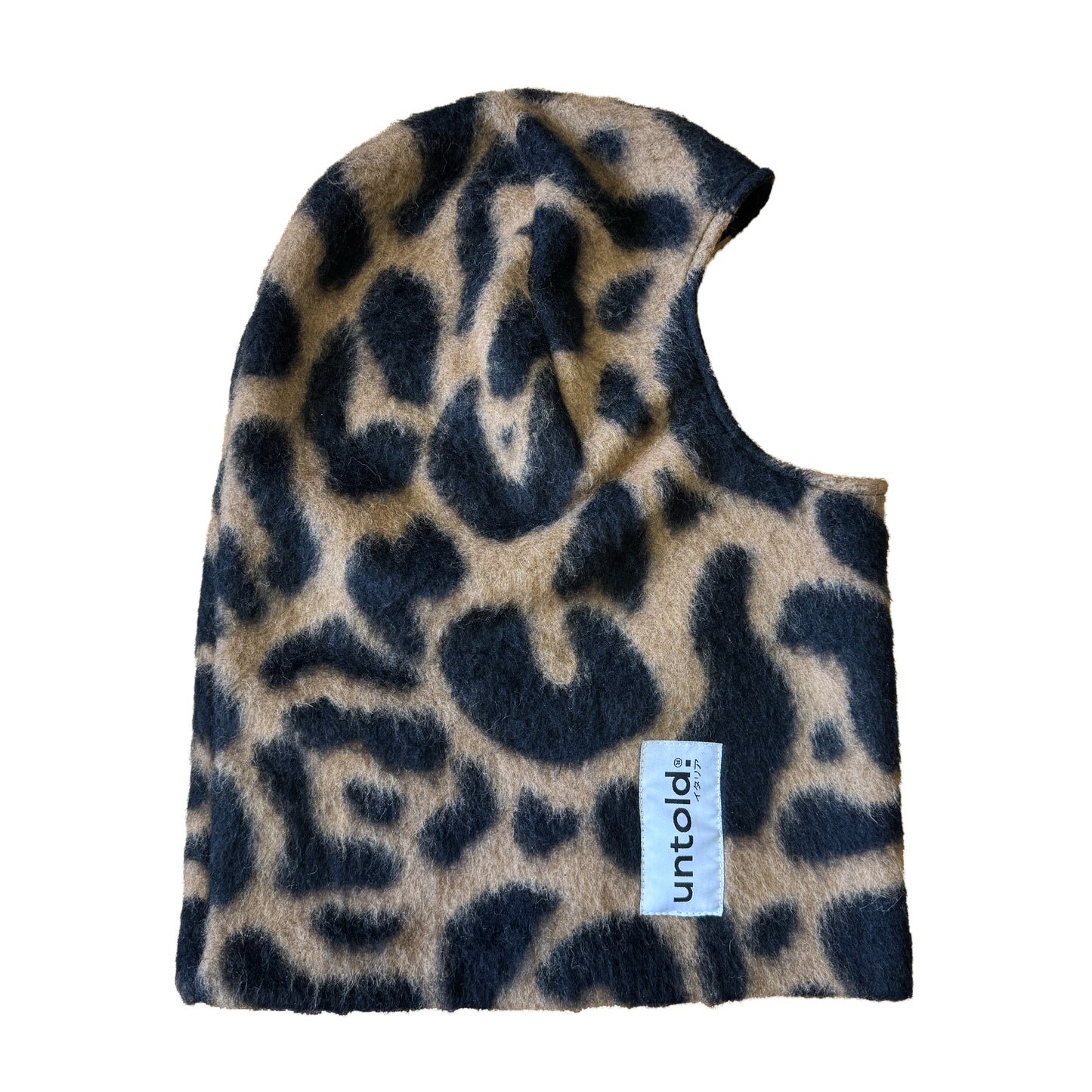 balaclava Untold.® mod. Calatrava snow leopard sp26-009