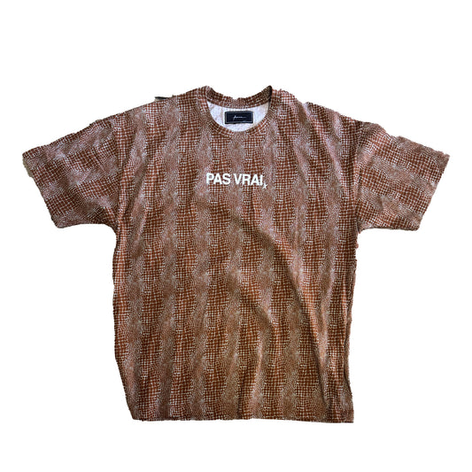 T-shirt Danilo Paura pas vrais brown tg S