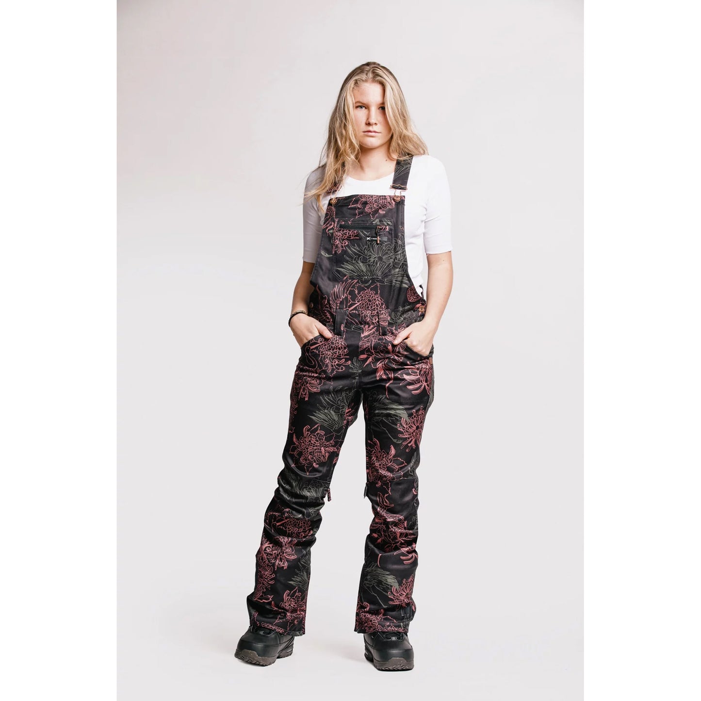 salopette snowboard donna L1 Loretta woman bib 20k Tg S