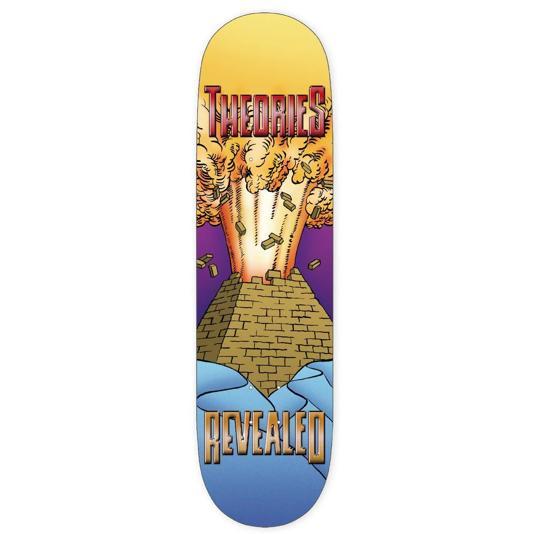 tavola skate Theories revealed deck 8.25 compreso grip