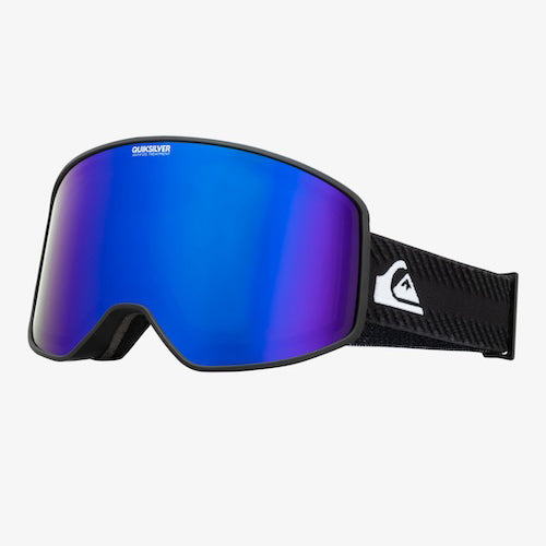 maschera snowboard Quiksilver browdy lente Zeiss sonar blue cat. 3