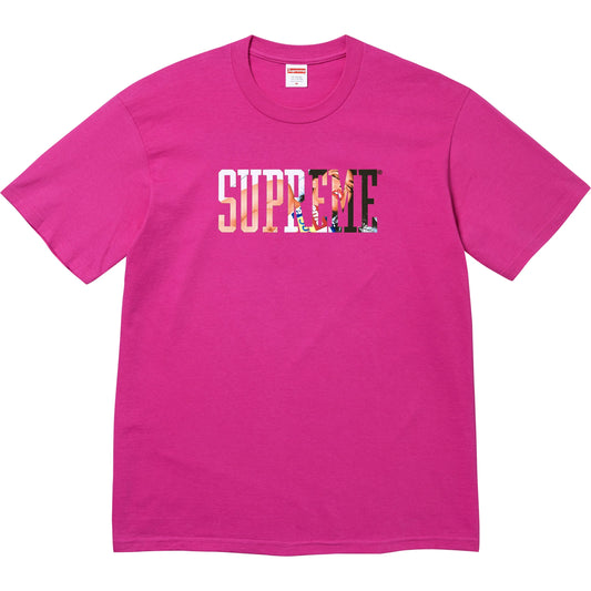 t-shirt Supreme® Newyork Patrick tee magenta