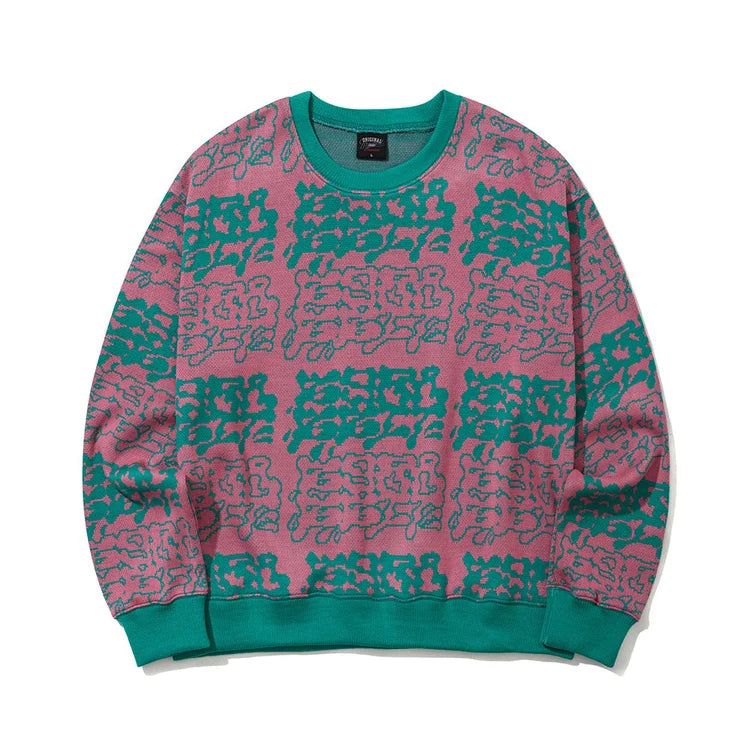 maglione Bsrabbit Jacquard Always Kintwear Green