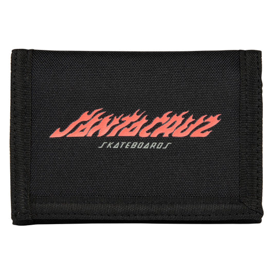portafogli Santacruz Flame Strip Wallet black