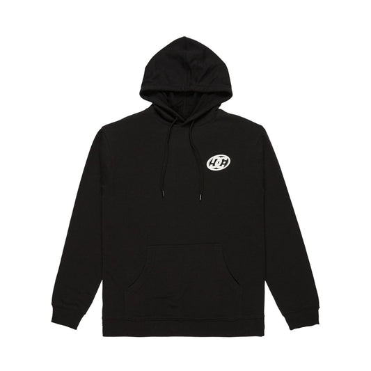 felpa cappuccio DC SHOES fast bubble hoodie black