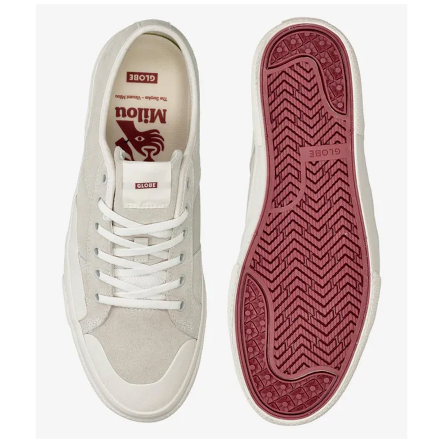 scarpe skate globe surplus cream Milou