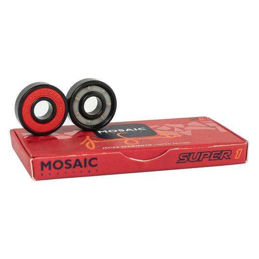cuscinetti Skate Mosaic Super 1 Javier Sarmiento Abec 7 Red bearings