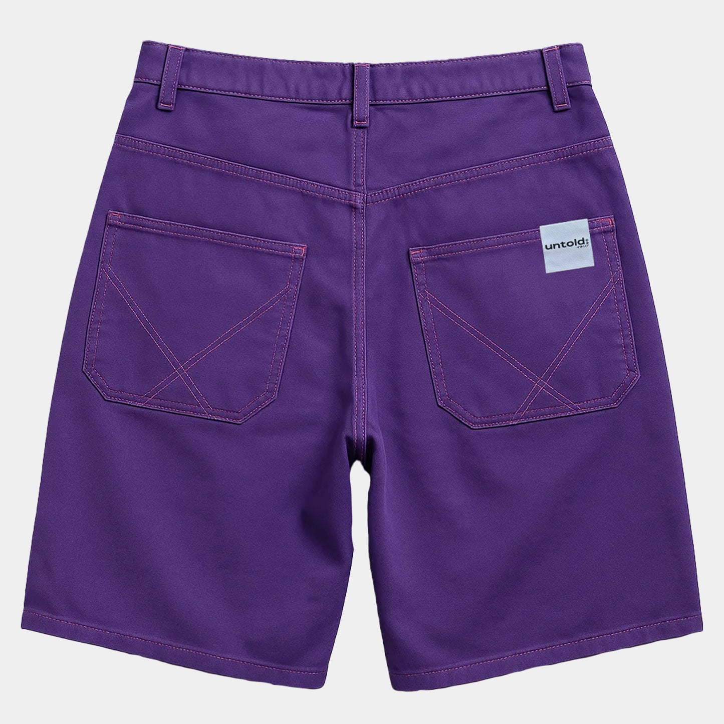bermuda shorts Untold.® kita baggy pants purple