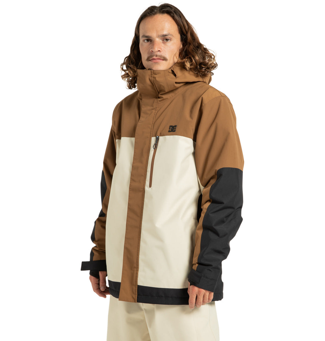 giacca snowboard DC defiant Jacket oatmeal 10k