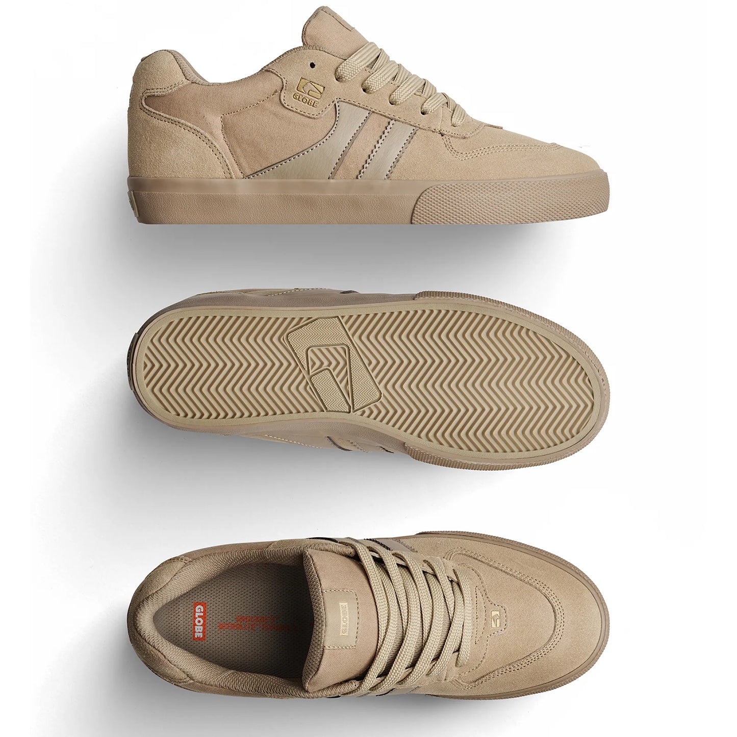scarpe skate globe encore 2 ochre gold dip