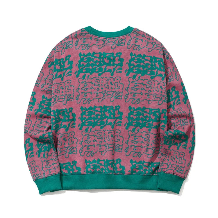maglione Bsrabbit Jacquard Always Kintwear Green