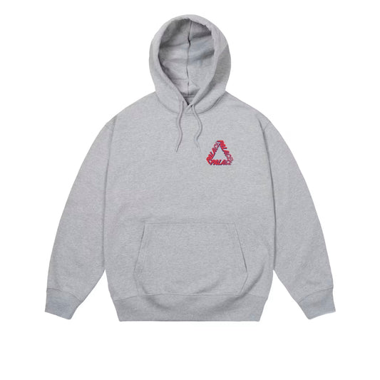felpa cappuccio Palace Skateboards speed p3 hood grey 2026