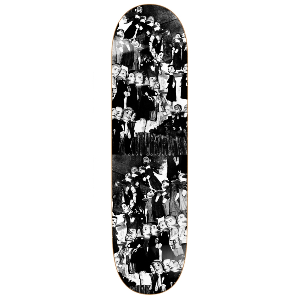 tavola Polar skate co.Polar Skate co Klez Rehab Center 8.125 compreso grip